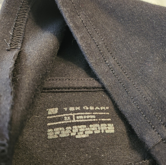 Tek Gear 3X black cowl neck sweater - Picture 2 of 3